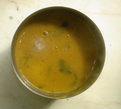Gujarati Dal (lentils)