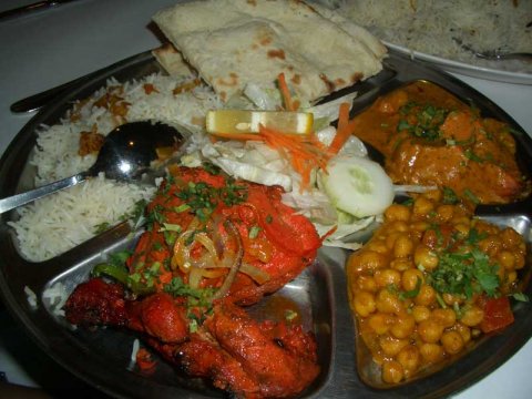Indian Food plate