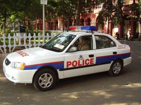 Chennai Police car